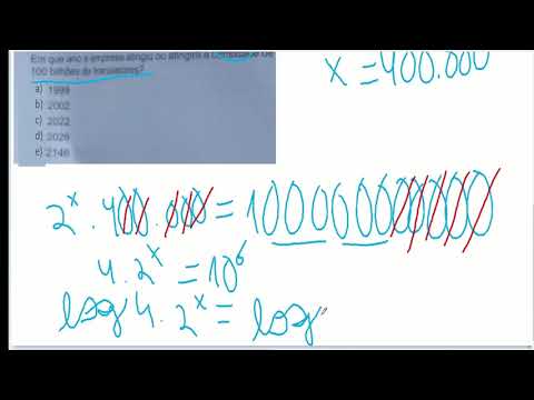 com o avanço em ciência da computação... questão de log enem 2018