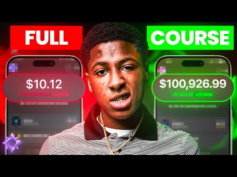 How To Turn $10 Into $100,000 Trading Memecoins (Full Course)