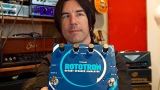 Video thumbnail for Pigtronix Rototron rotating speaker simulator, demo by Pete Thorn by Pete Thorn
