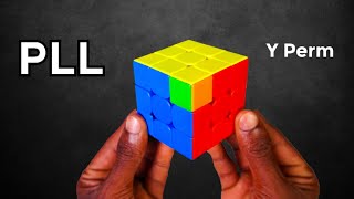 PLL Tutorial ( Y perm ) Rubik's cube one look PLL | advanced cfop method