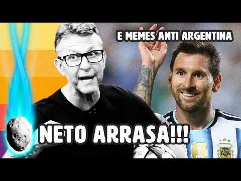 NETO ARRASA; VEJA OS MELHORES MEMES DE MESSI, DERROTA DA ARGENTINA E ESPANHA NA COPA | PLANTÃO