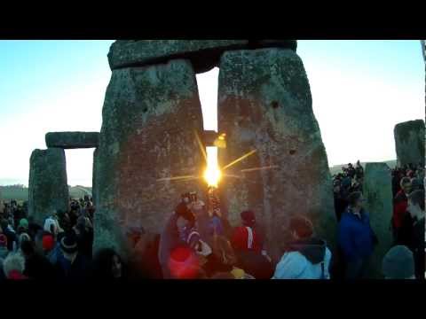 Sunrise at Stonehenge Winter Solstice, 2012