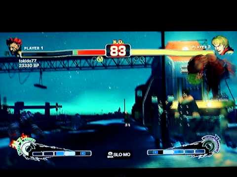 SSF4: Tokido (Akuma) vs KichijyojiKEN (Ken) - Japanese XBL ranked