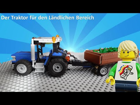 Lego Stadt ( Teil 51) Der Traktor für den Ländlichen Bereich