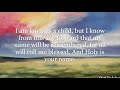 Holy is Your Name by David Haas Lyric Video