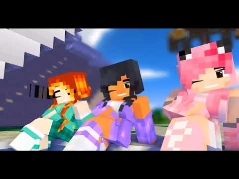 PAW PAW DANCE YAY ARIGATO FIRST MEET LAVA APHAMU KIM AND KC - MINECRAFT ANIMATION #shorts