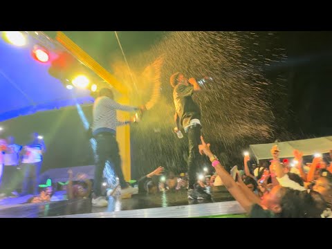 Skeng didn’t expect this Blast from behind in Trelawny, Hennessy Lifestyle Party, Live Performance
