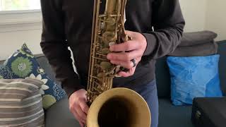 Video thumbnail for Yamaha Custom YTS-82Z Demo, www.dcsax.com by DC Sax