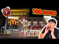 100 HOUR OVERNIGHT CHALLENGE In WORLDS BIGGEST MCDONALDS PART 2