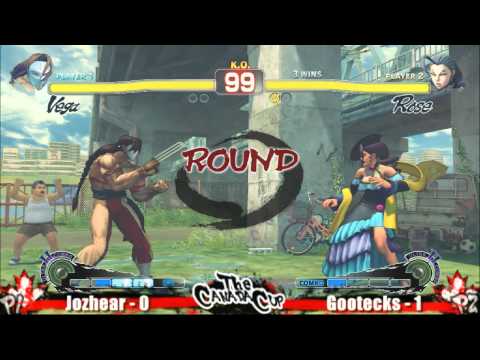 Jozhear vs Gootecks Canada Cup 2010 SSF4 Singles top 8