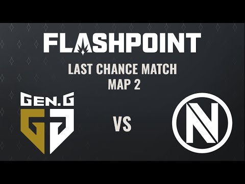 Gen.G vs Team Envy - Map 2 (Nuke) - Flashpoint 2 - Last Chance Match