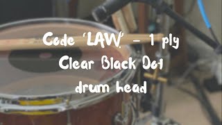 Video thumbnail for Code Law 1 ply Clear Black Dot #YouTubeShorts #Shorts by Nate Testa
