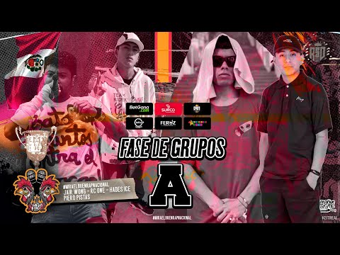 PIERO PISTAS vs JAIR WONG vs HADES ICE vs RC ONE (GRUPO A) || MIRA EL BUEN RAP FINAL NACIONAL X RSD