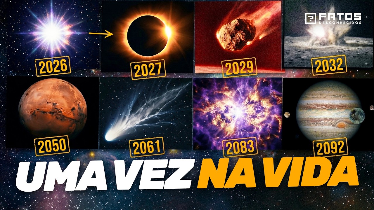 Todos os eventos espaciais raros que realmente veremos antes de morrer