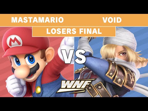 WNF 3.6 MastaMario (Mario) vs CLG VoiD (Sheik) - Losers Finals - Smash Ultimate