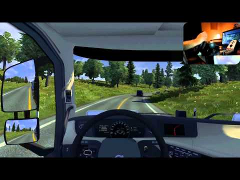 Euro Truck Simulator 2 + G27: Jyväskylä - Mikkeli (ProMods v1.7)