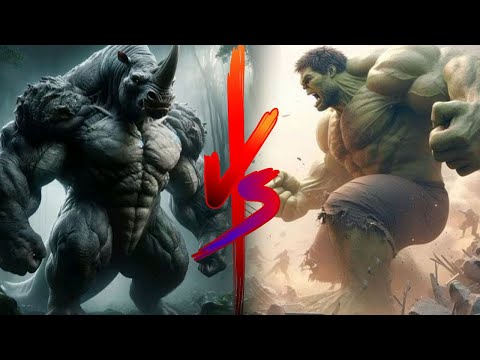 Rhino vs. Hulk Isn't Even Close!  Hero Great War