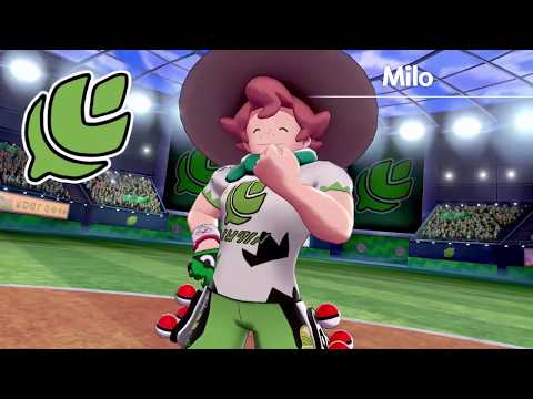[Pokemon Shield] Gym Leader 1: Milo