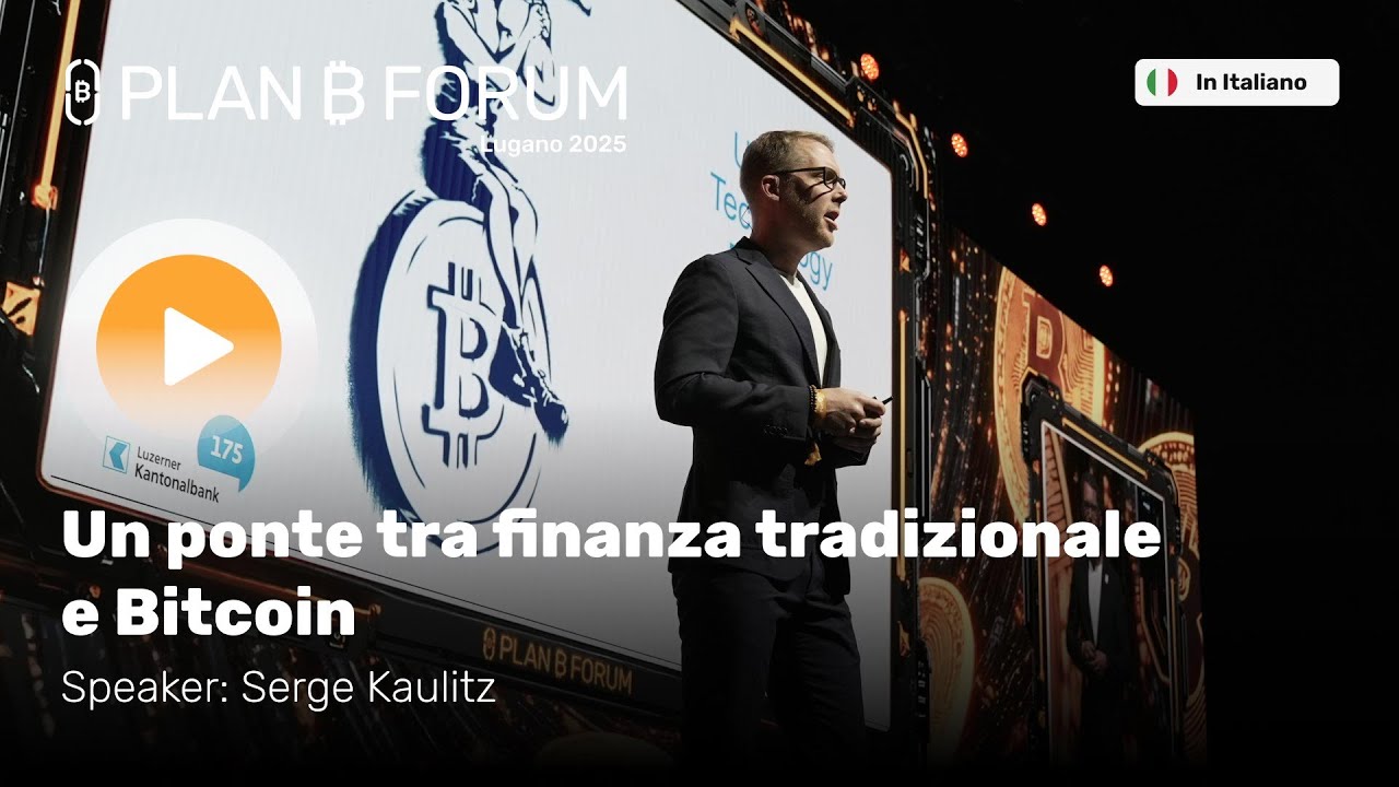 Un Ponte tra Finanza Tradizionale e Bitcoin | Serge Kaulitz | Plan ₿ Forum