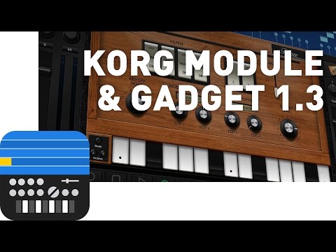 Korg Module & Korg Gadget 1.3