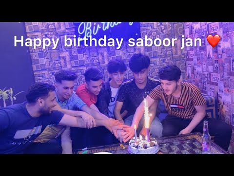 Saboor malik’s birthday party 🥳❤️