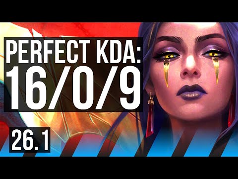 LEBLANC vs RUMBLE (MID) | Perfect KDA: 16/0/9 | NA Challenger | 26.1