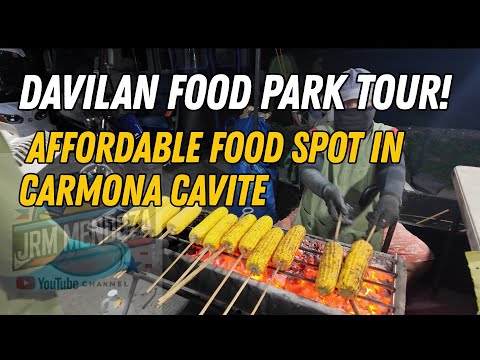 [4K] DAVILAN FOOD PARK PHILIPPINES STREET FOOD TOUR | Must-Try Affordable Eats in Carmona Cavite