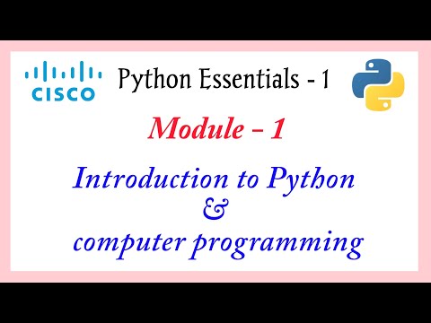 Cisco Python Essentials 1 Module 1 Introduction To Python And Computer Programming Module 1 Test