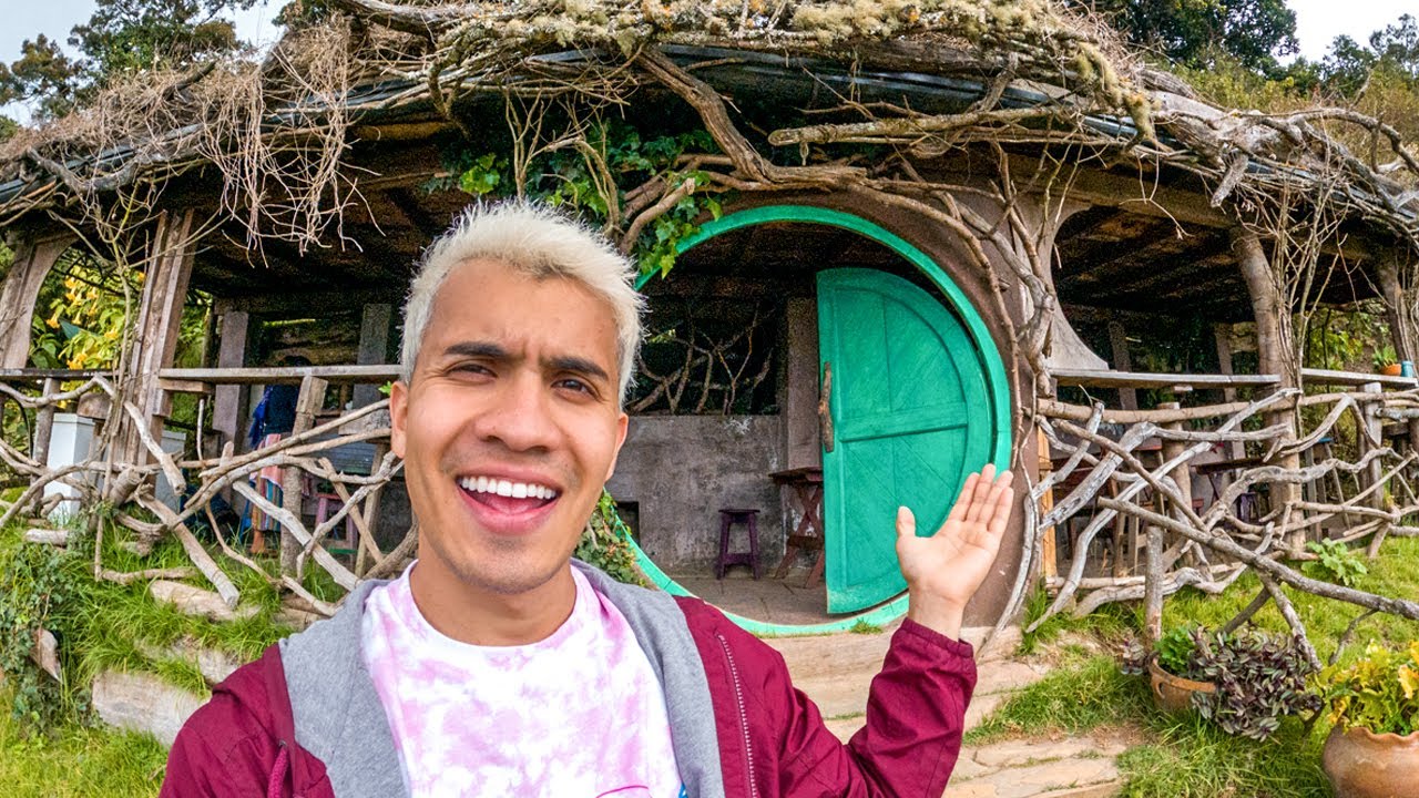 ¿Cómo es DORMIR en una ALDEA HOBBIT?