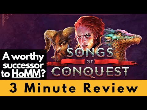 Songs Of Conquest 3 Min Review - The next Heroes Of Might & Magic?