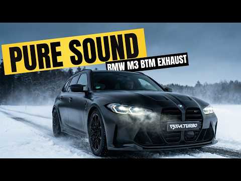 Pure Sound - BMW M3 Touring G81 mit BTM Exhaust Abgasanlage