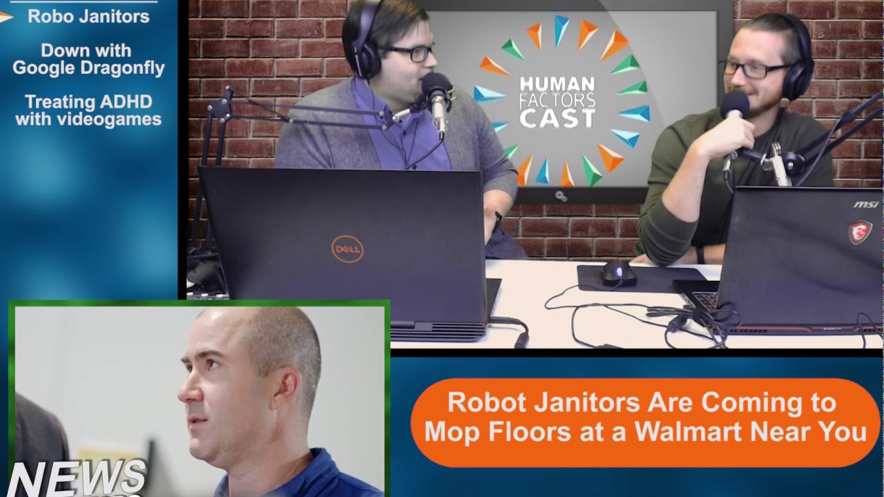 E114 - Robot Janitors, Google’s Dragonfly, and Video Game Therapy