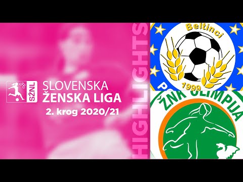 ŽNK Nona Pomurje Beltinci - ŽNK Olimpija Ljubljana / 2. krog SŽL | Highlights
