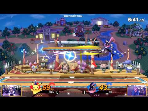 Philly SSBU Arcadian: Spring 2019 - Skaiza (Pikachu) vs Ten (Greninja) - Winners Quarter-Final - Sup