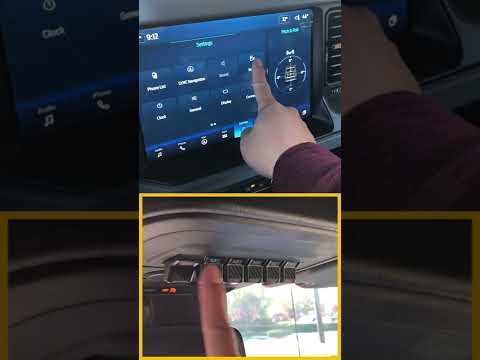 The #2022 #ford #fordbronco #badlands has touch screen and physical buttons. Which do you prefer?