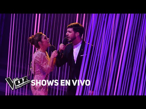 Soledad y Lucas Belbruno cantan "Vivir es hoy" - La Voz Argentina 2018