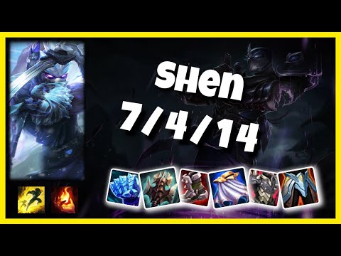 Shen vs Rengar TURKISH Challenger TOP (7/4/14) Gameplay Replay - Patch 10.24