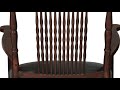 Stage Rocking Chair from Bob Dylan / The Band's 1974 U.S. Tour
