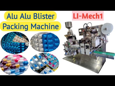 Automatic Tablet Capsule Blister Packing Machine