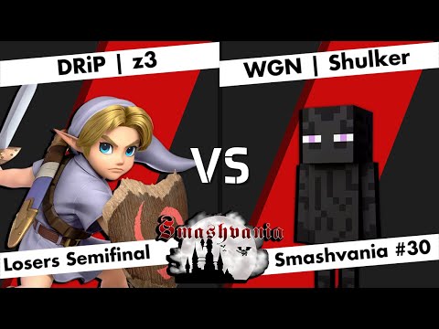 DRiP | z3 (Young Link) vs WGN | Shulker (Steve) - LSF - Smashvania #30