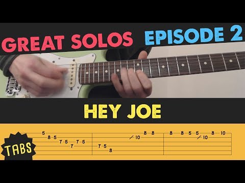 Hey Joe SOLO // Lesson // Tutorial // Tab