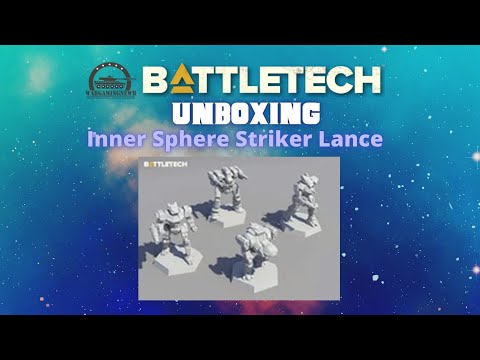 Unboxing Catalayst Games Battletech Inner Sphere Striker Lance [Unboxing]