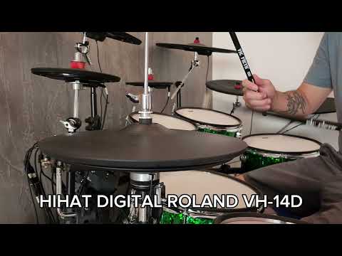 HIHAT ROLAND VH-14D vs LEMON VH-14 - DEMO