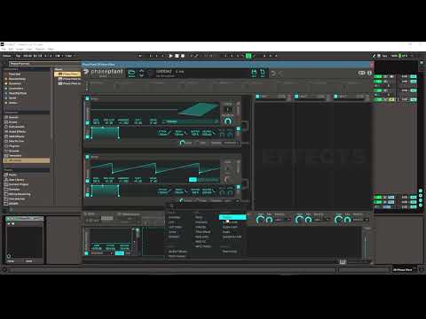 Audio-rate modulation and Slew in Phase Plant