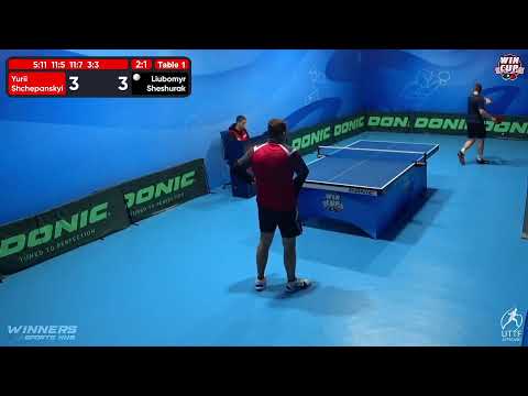 16:30 Yurii Shchepanskyi 3  - 1 Liubomyr Sheshurak West 3 WIN CUP 12.10.2022 | TABLE TENNIS WINCUP