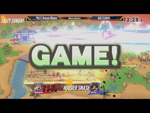 SS182 [Wii U] - PBLK | Benson Obama (Mario) vs GoG | XzibitA (Ryu) - Winners Quarters