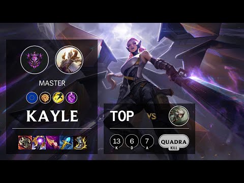 Kayle Top vs Camille - EUW Master Patch 10.25