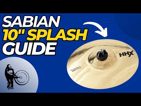 Sabian 10" Splash Cymbal Demo - HHX, AAX, AA, HH and more