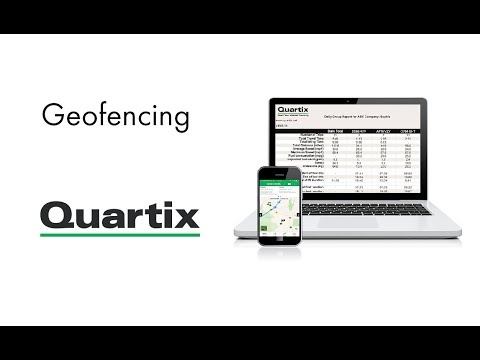 Configuración de zonas de geofencing