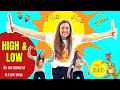 High And Low An Rhythm Instrument Action Song To Teach Pitch For Preschoolers And Early Elementary
